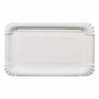 Verive pølsetallerken 20x13cm FSC-certificeret hvid