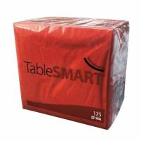 TableSMART servietter 33x33cm 3-lags bordeaux, 125 stk