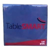 Serviet TableSMART 40x40cm 3-lag FSC M&oslash;rkebl&aring;