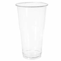 Bioware plastglas 50cl Ø95mm Bionedbrydelig PLA klar