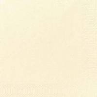 Serviet Duni 40x40 cm 3-lag Buttermilk 125 stk