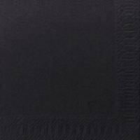 Serviet Duni 24x24 cm 2-lag Sort