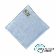 Klud 40x40 cm Microfiber Strikket Svanemærket Blå, 10 stk