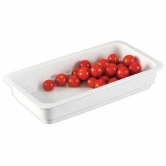 Fad ovnfast 32.5x17.6x6.5 cm porcelæn hvid