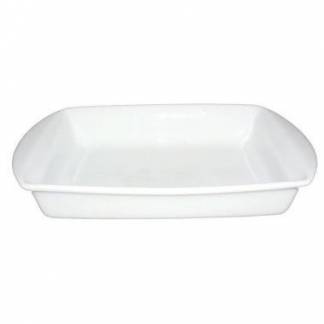 Kera fad ovnfast retankulær 30x24 cm porcelæn hvid
