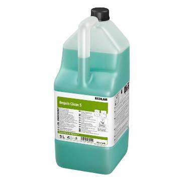 Ecolab gulvreng&oslash;ring Regain Clean S Blomsterm&aelig;rket uden Parfume til K&oslash;kkengulve 5 ltr
