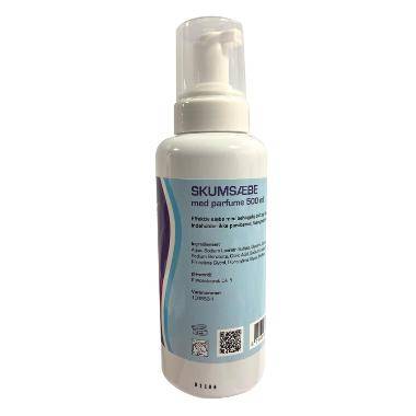 Pristine skumsæbe med Parfume uden Parabener med pumpe 500 ml