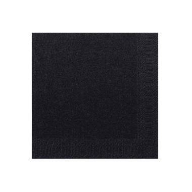 Serviet 33x33 cm 2-lag Sort