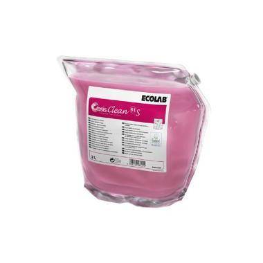 Sanitetsreng&oslash;ring Oasis Clean 61 S Surt med Farve/Parfume 2 ltr R&oslash;d
