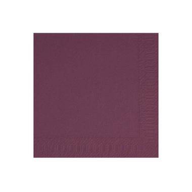 Serviet Duni 33x33 cm 3-lag Plum