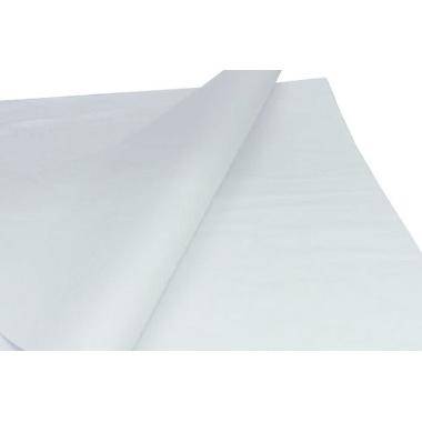 Stikdug papir enkeltark 70x70cm 80g hvid, 250 ark