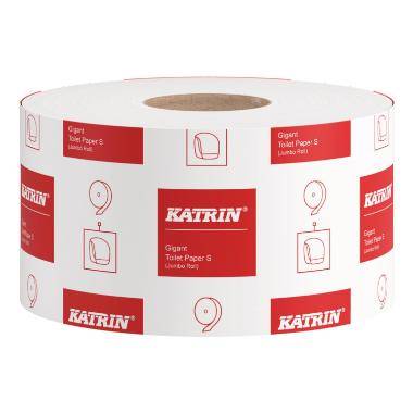 Toiletpapir Jumbo Katrin Basic 1-lag 265 m Natur