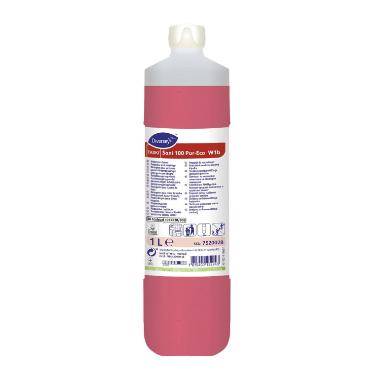 Sanitetsreng&oslash;ring Sani 100 Pur-Eco Alkalisk Blomsterm&aelig;rket med Parfume 1 ltr R&oslash;d