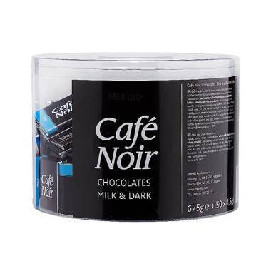 Cafe Noir chokolade mørk og lys 4,5 gram, 150 stk