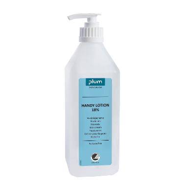 Hudcreme Handy Lotion 18% Fedtindhold uden Farve/Parfume med Pumpe 600 ml