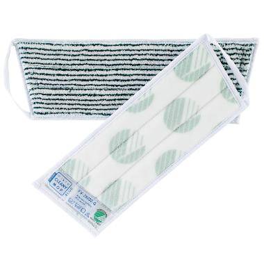 Moppe Mikro Cleany 30 cm Velcro Hvid
