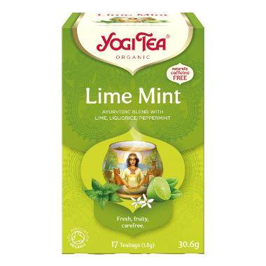 Te Yogi Lime Mint 6x17 breve &Oslash;kologisk (DK-&Oslash;KO-100)