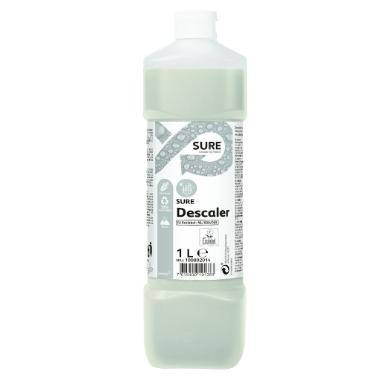 Afkalker flydende SURE Descaler plantebaseret t/kaffemaskiner mm u/parfume 1 ltr