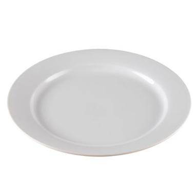 Tallerken Venice &Oslash;26 cm Flad Porcel&aelig;n Hvid