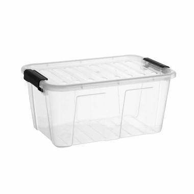 Plastkasse Home BOX 7,7 liter 33,5x22x15,4cm med låg