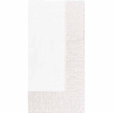 Serviet Duni 33x33 cm 2-lag 1/8 fold Hvid