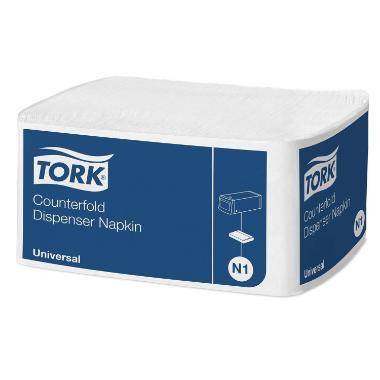 Serviet Tork N1 Novafold 33x30 cm nyfiber hvid