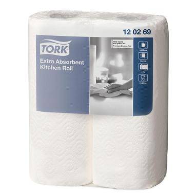 K&oslash;kkenrulle Tork Ekstra Plus 2-lag 15.4 m