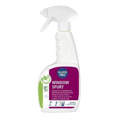 Glasrens Kiilto Natura Window Spurt Svanem&aelig;rket klar-til-brug med sprayer 750 ml