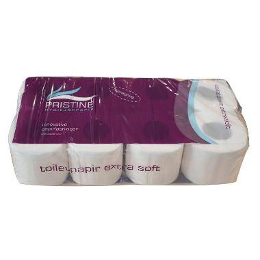 Toiletpapir Pristine Extra Soft 2-lag 33,75 m Nyfiber hvid