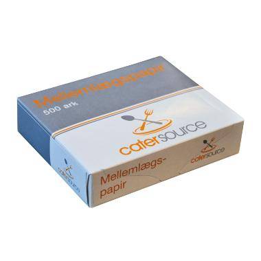 Melleml&aelig;gspapir Catersource 120x145 mm FSC-/Svanem&aelig;rket