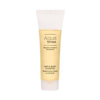 Sæbe Hair & Body Shampoo Aqua Senses 35ml, 300 stk