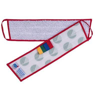 Moppe Industri 40 cm Microfiber Svanem&aelig;rket Hvid
