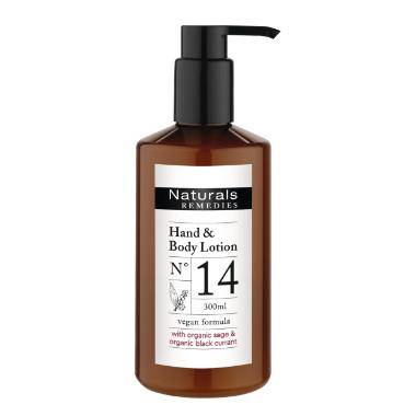 Naturals Remedies No.14 Hand & bodylotion med pumpe 300ml