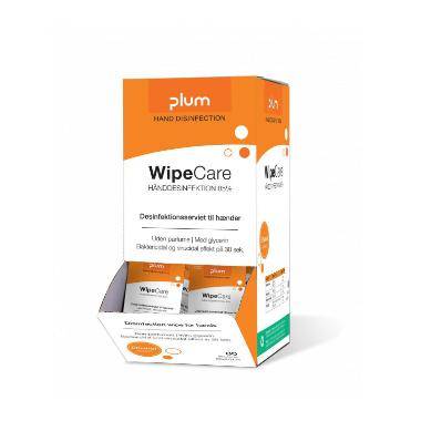 Plum Wipes h&aring;nddesinfektion serviet 85% ethanol enkelpakket