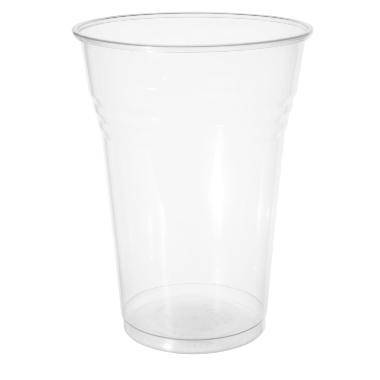 Plastglas 75 cl &Oslash;115x155 mm PP klar