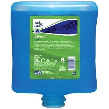 Estesol cremesæbe Lotion med parfume EU Ecolabel 2 liter blå