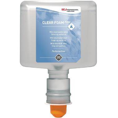 Skumsæbe Clear FOAM PURE Blomstermærket Touchfree 1.2 ltr