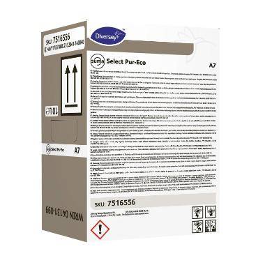 Diversey Suma Select Pur-Eco A7 afsp&aelig;nding SafePack 10 liter
