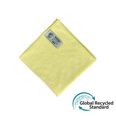 Microfiberklud Super Tentax 32x32cm Svanemærket Gul 70% genanvendt
