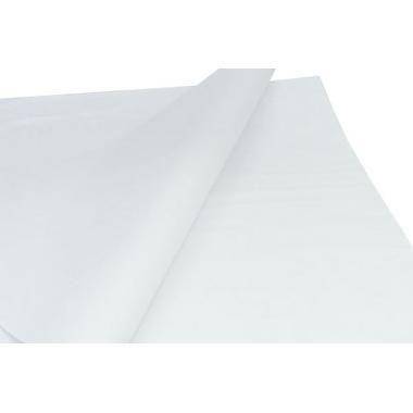 Stikdug papir enkeltark 85x85cm 80g hvid, 250 ark