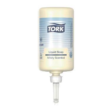 S&aelig;be Flydende Tork Premium Mild med Farve/Parfume til S1 1 ltr Gul