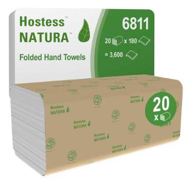 H&aring;ndkl&aelig;deark Scott ZZ-fold 2-lag 23x25 cm Natur