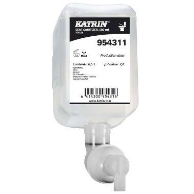Katrin Seat Sanitizer uden farve og parfume til toilets&aelig;de 