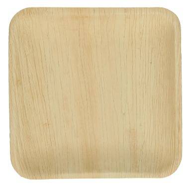 Verive palmeblad tallerken 24x24 cm natur