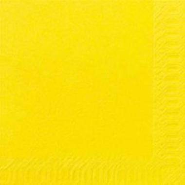 Serviet Duni 33x33 cm 3-lag Gul