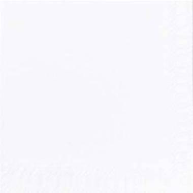 Serviet Duni 24x24 cm 3-lag Hvid