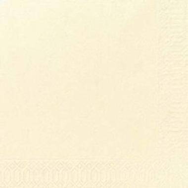 Serviet Duni 40x40 cm 3-lag Buttermilk 125 stk