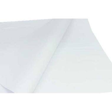 Stikdug papir enkeltark 70x120cm 80g hvid, 250 ark