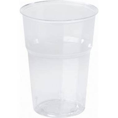 Plastikglas PLA 30 cl bionedbrydelig Ø95 mm klar