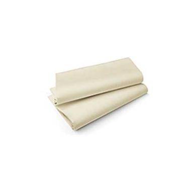 Duni Evolin papirsdug med elegant glans 220x127cm buttermilk
